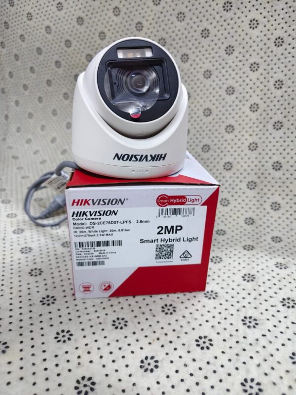 Hikvision 2MP Smart Hybrid Dome Camera