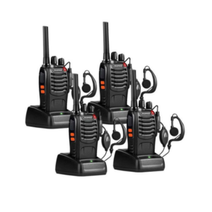 BAOFENG 4pcs BF-888S Walkie Talkie