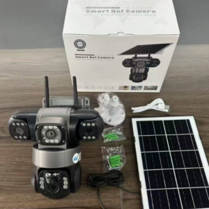 4G Triple Lens Solar Powered PTZ Camera VTS28