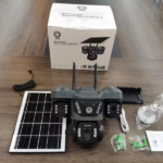 V380 Pro Solar PTZ WiFi Security Camera
