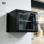 Lockable 9U Network Rack Cabinet 600×450×500