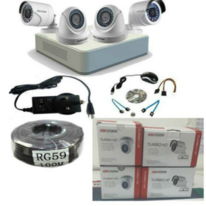 Hikvision 4 Channel Full CCTV Kit