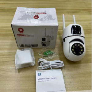 V380 Pro 1080P Dual Lens PTZ Indoor Wall Mount Security Camera